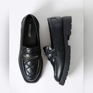 Shoe Dazzle Black Women's Loafers